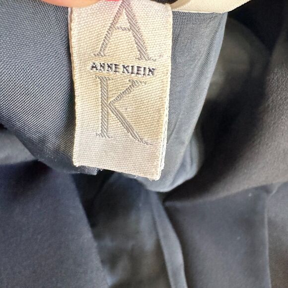 Anne Klein black blazers single breasted 2 button 12/14 - Picture 3 of 12